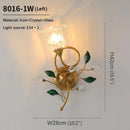 French Pastoral LED Wall Lamp Sconces - Creative Flower Home Decor - Ljojo