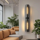 Nordic Glass Wall Lamp LED Fixture Stylish Lighting for Bedroom Living Room - Ljojo