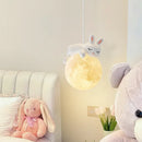 Ljojo LED Bear Chandelier | Unique Children's Room Pendant Light with Modern Design