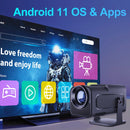 Ljojo™ Magcubic 4K Android 11 Projector 390ANSI HY320 Dual Wifi6 BT5.0 Cinema Projetor