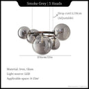 Ljojo Magic Beans Chandelier: Modern Dining Room Pendant Light for Home Decor