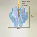 Blue Cloud Glass Pendant Light for Artistic Living Space by Ljojo