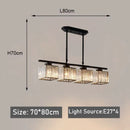 Nordic Modern Luxury Crystal Chandelier Three-Head Hanging Light Fixture for Living Room by Ljojo