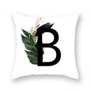 Floral Alphabet Pillow Case by Ljojo: Home & Car Decorative Cushion Cover