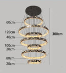 Ljojo LED Chandelier for Modern Dining Room - Indoor Ceiling Lighting