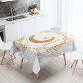 Elegant Ramadan Calligraphy Tablecloth for Eid Décor by Ljojo