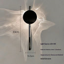 Water Ripple Nordic Wall Lamp Rotatable Shadow Light for Bedroom by Ljojo