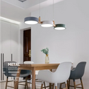 Ljojo Modern Designer Chandelier Nordic Pendant Lights Minimalist Macaron Color Dining Room Bedroom Lighting
