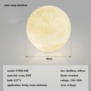 Nordic Moon Led Pendant Lights Chandeliers for Living Room & Bedroom by Ljojo