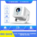 Ljojo™ Magcubic HY310X 4K WiFi6 Auto Focus Android 11 Projector for Full HD Home Cinema