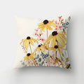 Deer Animal & Natural Leaves Cushion Cover by Ljojo - Home Decoration