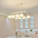 Ljojo French Pendant Light: Nordic Flower Led Lighting Fixture for Home Decoration