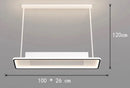 Ljojo Minimalist Ceiling Fan Light for Living Room Bedroom Dining Room Lighting