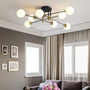 Ljojo LED Chandelier for Bedroom Living Room Study Home Lamps