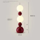 Italian Medieval Art Gourd Floor Lamp Bauhaus Designer Standing Light by Ljojo