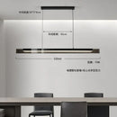 Modern Glass Restaurant Pendant Lights - Elegant Dining Kitchen Island Chandelier by Ljojo