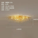 Ljojo Luxury Crystal LED Chandelier for Living Room, Hotel, and Hall