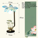 Contemporary Lotus Table Lamp Chinese Style for Living Room by Ljojo