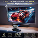 Ljojo™ 4K UHD Laser Projector 45000 Lumens Android 12 WiFi Home Theater Movie