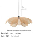 LED Pendant Light Nordic Petal Design for Living Dining Room Kitchen Decor by Ljojo
