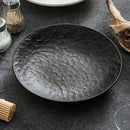 Ljojo Matte Ceramic Stone Pattern Serving Plate Dish Kitchen Tableware