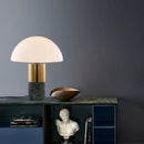 Ljojo Marble Foot Glass Desk Lamp