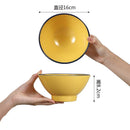Ljojo Melamine Enamel Rice Bowl Set