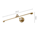 Elegant Ljojo Copper Jade LED Wall Light for Home Decor and Vanity Lighting