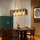 Modern Chandelier 2025 Dimmable Iron | Designer Lusters for Living Room | Ljojo