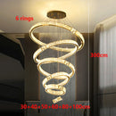 Ljojo Luxury Crystal Chandelier | Modern Dining Room Pendant Light Fixture