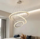 Luxury Nordic Multi-Ring Metal LED Pendant Lights for Hotel Villa | Ljojo