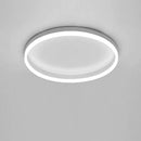 Ljojo LED Circle Ceiling Light: Modern Black Gold Chandelier for Living Room, Bedroom, Kitchen