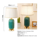 Ljojo Luxe Ceramic Table Lamp for Elegant Living Spaces