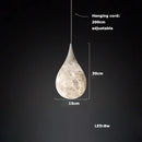 Ljojo Marble Art LED Chandelier - Luxury Dining Room Ceiling Lighting