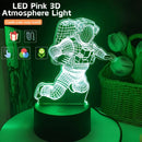 Astronaut 3D LED Night Light - Perfect Bedroom Decoration for Astronauts, Birthdays, Graduation - Ljojo