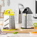 Ljojo 4-Sided Boxed Grater: Multi-Functional Rust-Proof Kitchen Gadget