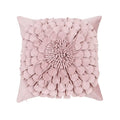 Ljojo 3D Sunflower Velvet Cushion Cover: Handmade Small Daisy Flower Throw Pillow