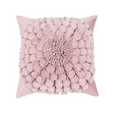 Ljojo 3D Sunflower Velvet Cushion Cover: Handmade Small Daisy Flower Throw Pillow