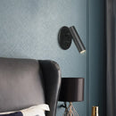 Ljojo 3W Warm White LED Sconce Lights - Switched Wall Decoration for Bed Headboard