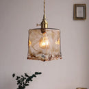 Ljojo Vintage Industrial Pendant Light Glass Chandelier for Dining Room Industrial Style Lighting