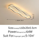 Ljojo Modern Minimalist Ceiling Light for Living Room Bedroom | Indoor Home Decor Fixture