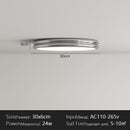 Ljojo Modern Flat Ceiling Light Chandelier for Living Dining Room Bedroom Down Lighting