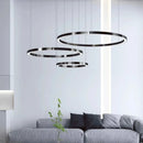 Pendant Light Fixture Modern Minimalist Circular Ring Design by Ljojo