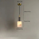 Ljojo Marble Pendant Light for Kitchen Bar Counter Coffee Shop