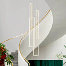 Modern Minimalist LED Ceiling Chandelier Lamps | Square Suspension Pendant Lights by Ljojo