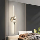 Ljojo LED Wall Light: Modern Bedroom Bedside Hotel Stairs Living Room Decor