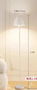 Ljojo LED Floor Lamp Living Room Bedroom Decor Light Luxury Cream Style
