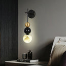 Ljojo Long Rod Marble Wall Lamp for Postmodern Indoor Lighting