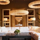 Luxury Nordic LED Crystal Round Chandelier | Modern Home Decor Lighting by Ljojo