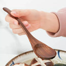 Ljojo Long Handle Wooden Ramen Spoon 3PCS Set